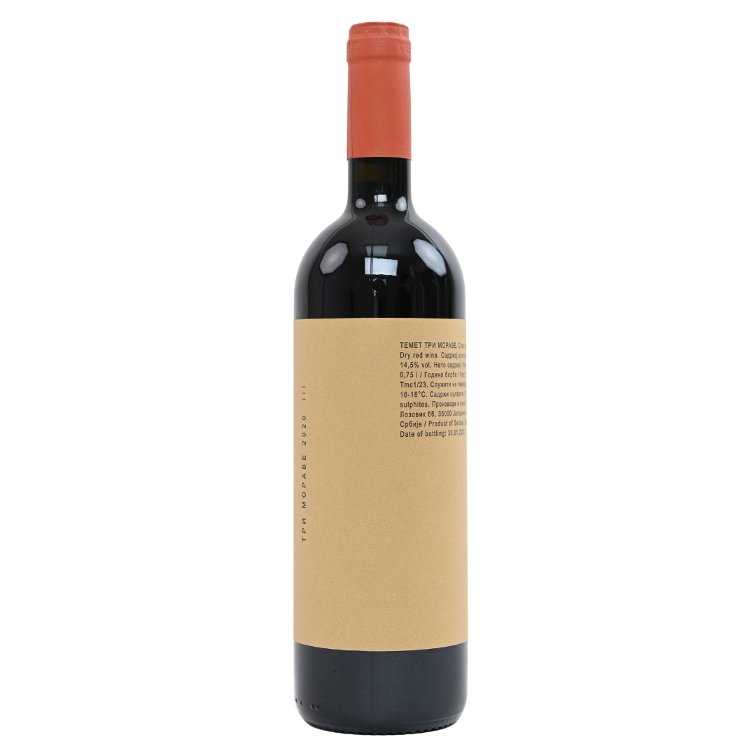 Temet Tri Morave Crveno 0,75L Temet Tri Morave Crveno 0.75L