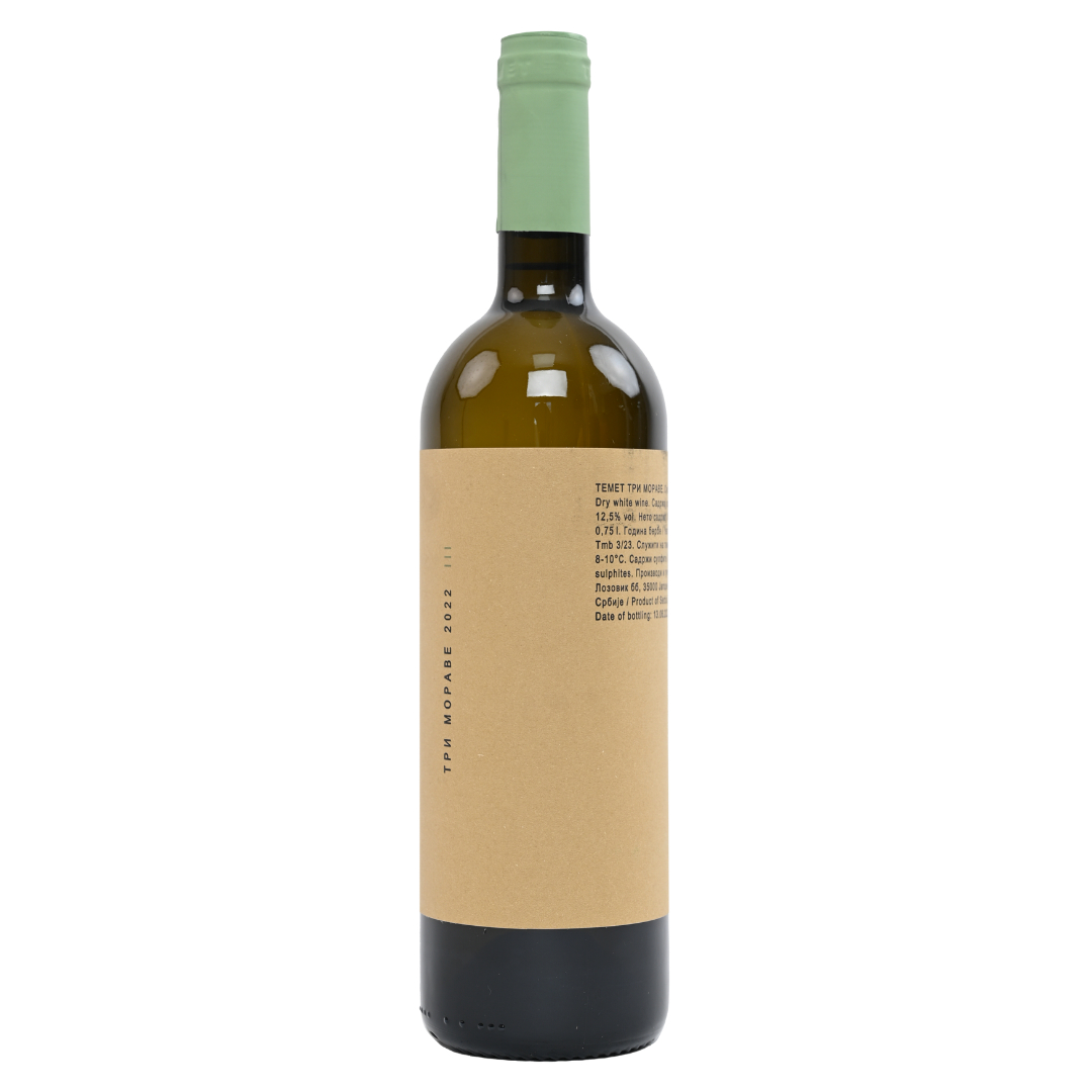 Temet Tri Morave Belo 0,75L Temet Tri Morave Belo 0.75L