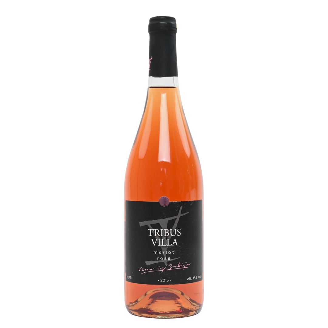 Tribus Villa Merlot Rose 0,75L Tribus Villa Merlot Rose 0.75L