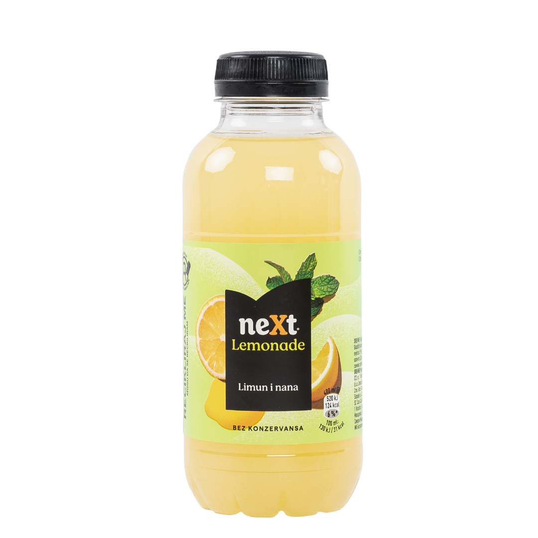 Next Lemonade Limun I Nana 0,4L Next Lemonade Limun I Nana 0.4L Paket Od 12 Komada