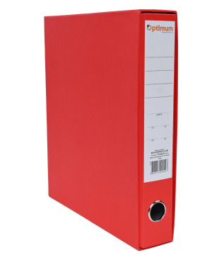 Registrator Optimum A4 Crveni Uski