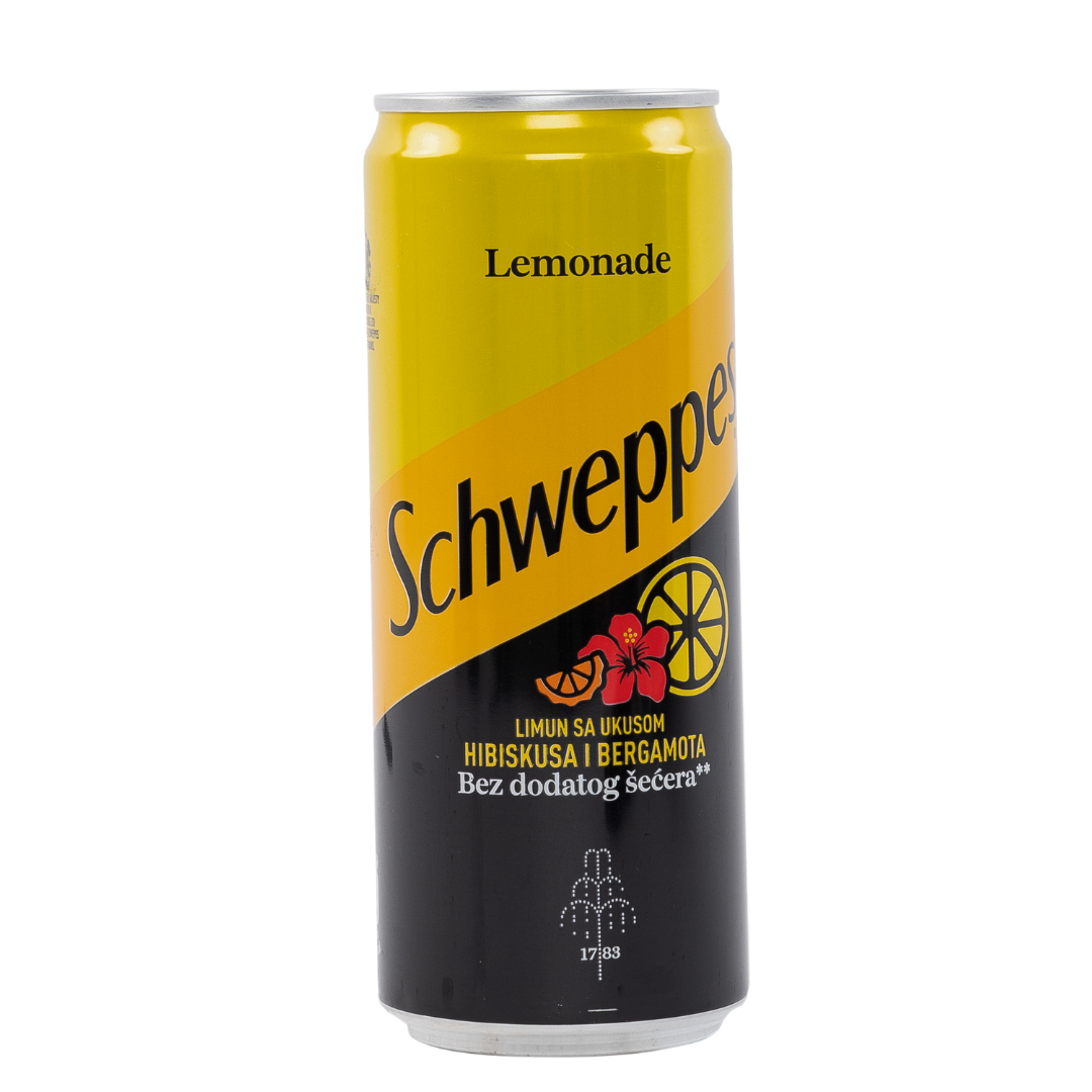 Schweppes Lemonada 0,33L Schweppes Lemonada 0.33L