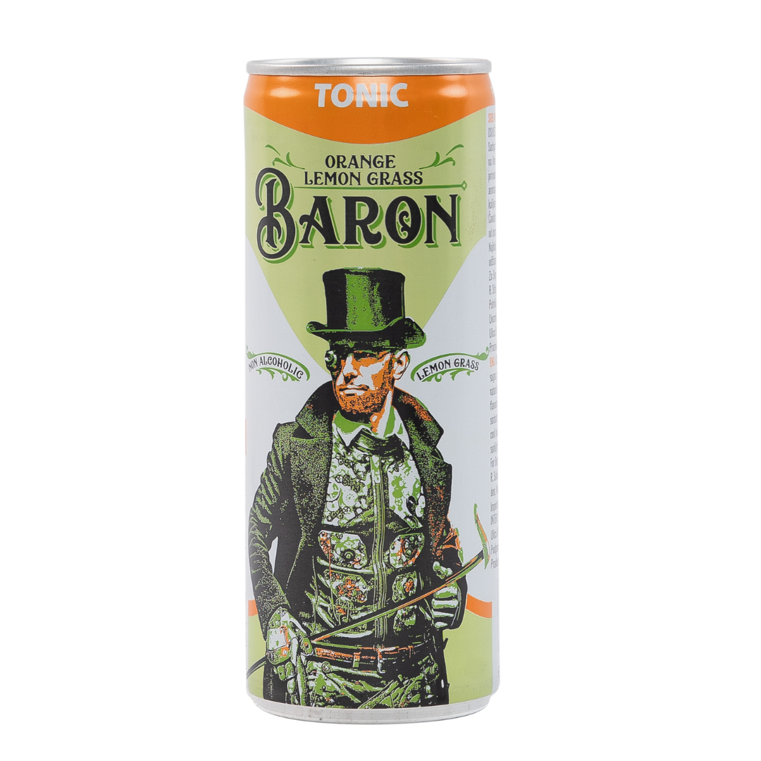 Baron Tonic Orange Lemongrass 0,25L Baron Tonic Orange Lemongrass 0,25L