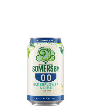 Somersby Elderflower-Lime 0.0% 0.33L