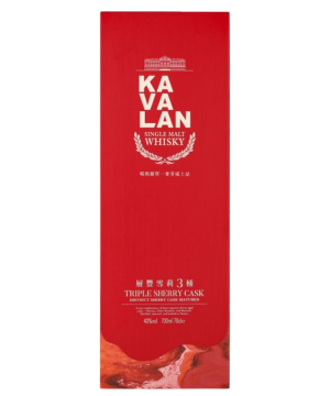 Kavalan Single Malt Triple Sherry Cask 0,7L Kavalan Single Malt
